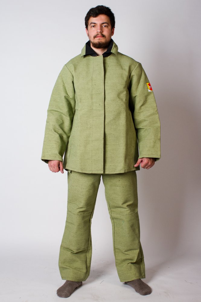 Костюм сварщика брезентовый с двойным усилением Фаэтон. 2-ой класс защиты, КС-03