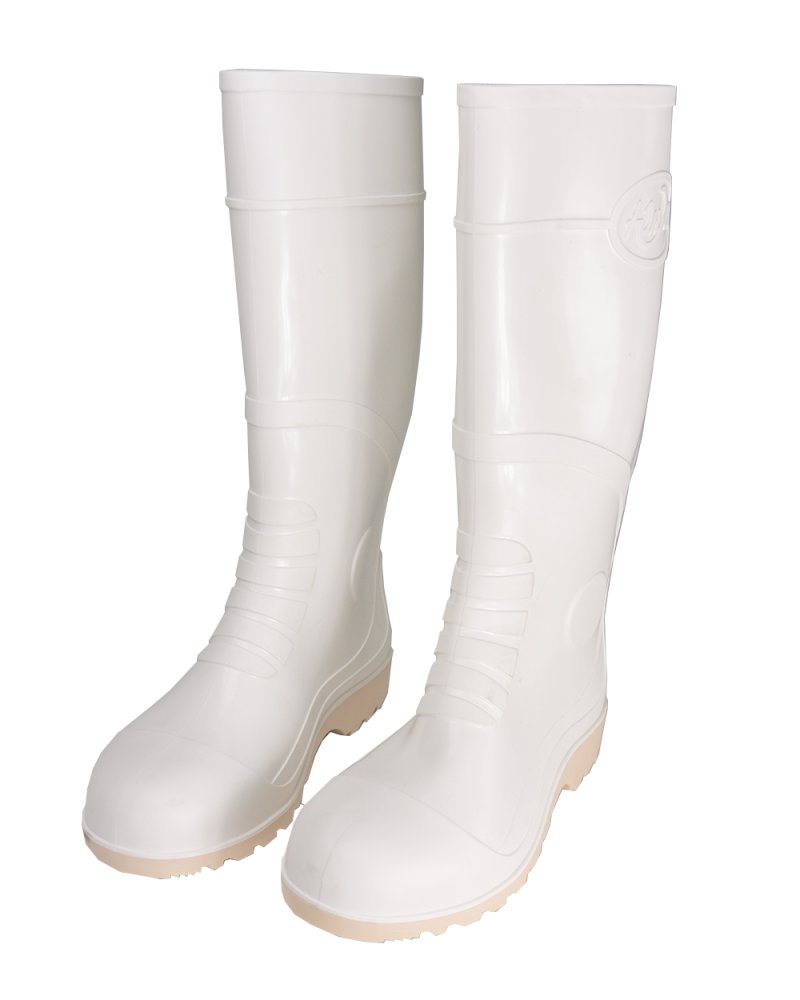 Сапоги ПВХ ЮСБП-МБС, КЩ20 «Коралл» (белые)