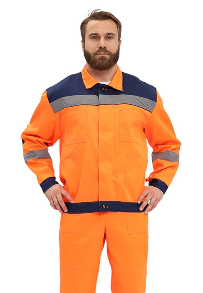 Костюм рабочий "Легион" оранжевый/т.синий