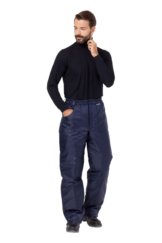 Брюки рабочие мужские зимние "Эребус" цвет темно-синий