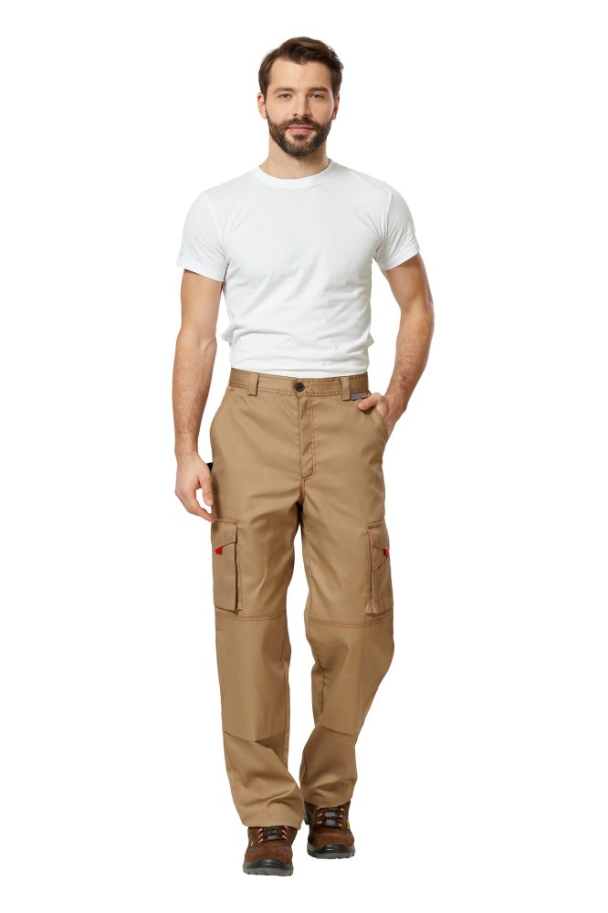 Брюки рабочие мужские летние "Рольф 1" цвет бежевый