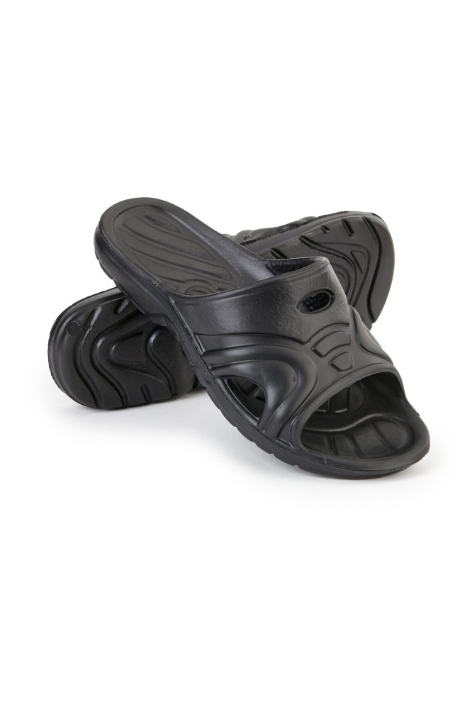 Тапочки пляжные ЭВА цвет черный