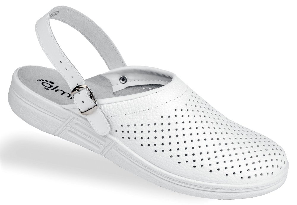 Туфли мужские «Михаил», белые (типа сабо)