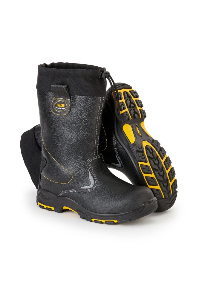 Сапоги рабочие зимние утепленные "Трейсер" с КП/КС цвет черный