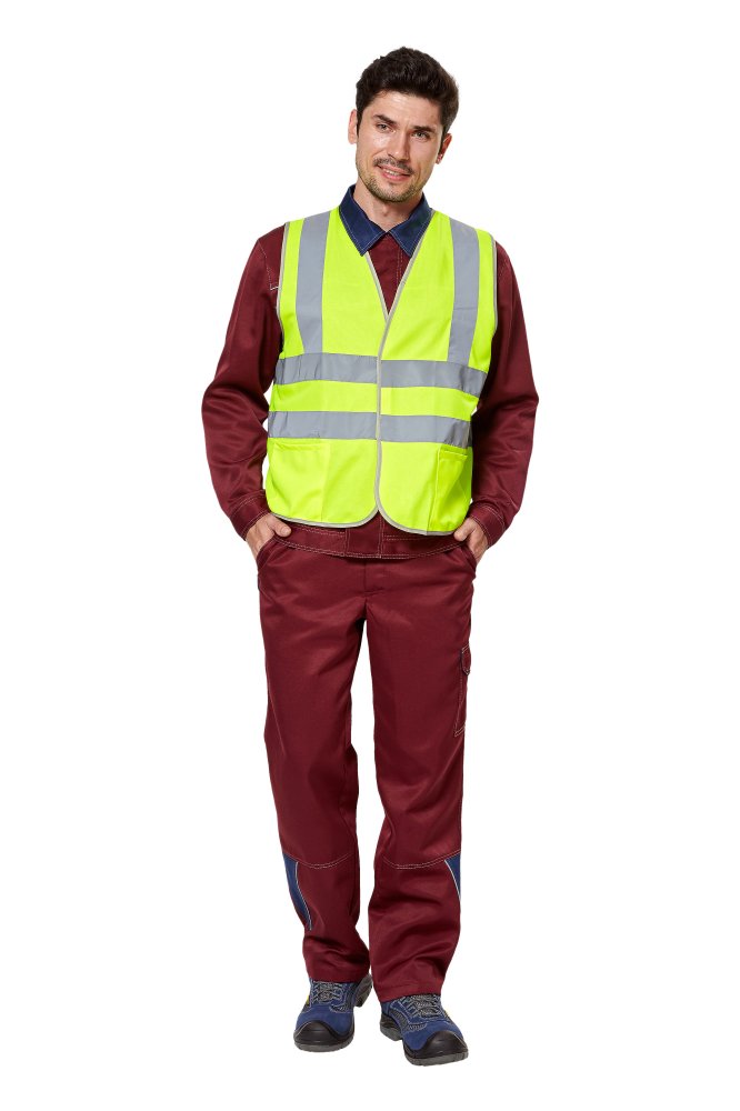 Жилет сигнальный с СОП лимон