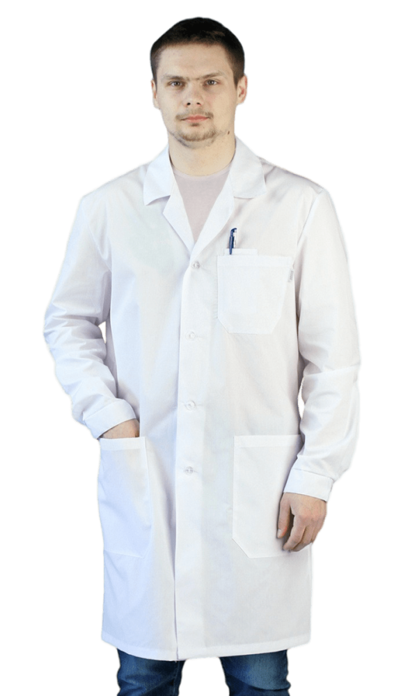 Халат мужской "Символ" белый