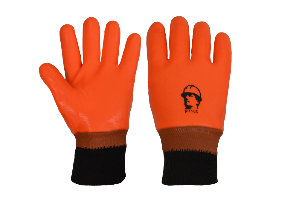 Перчатки "РосМарка" морозостойкие ПВХ гладкое покрытие, манжет крага