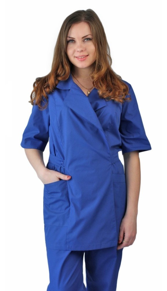 Костюм женский "Универсальный" васильковый