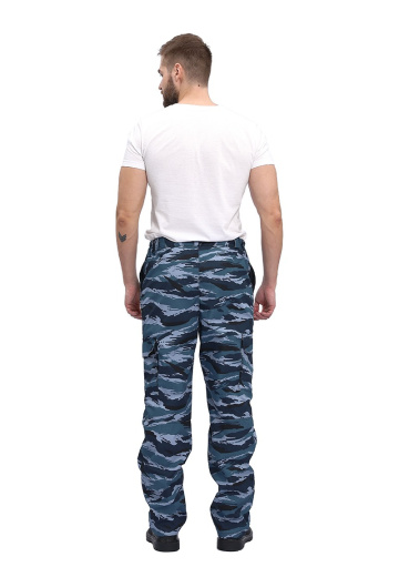 Костюм охранника мужской "Контрол" летний серый вихрь тк. РИП-СТОП