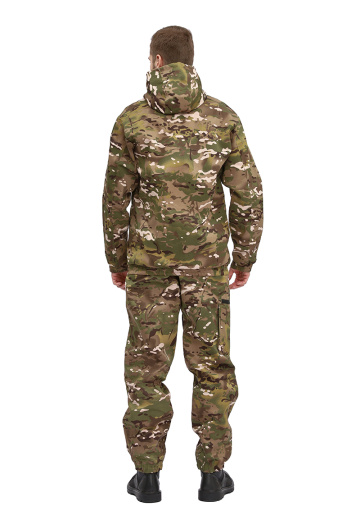 Костюм "ТУРИСТ 1" куртка/брюки цвет: кмф "Мультикам", ткань: Грета