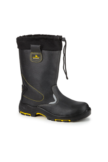 Сапоги рабочие летние/демисезонные "Трейсер" с КП/КС цвет черный