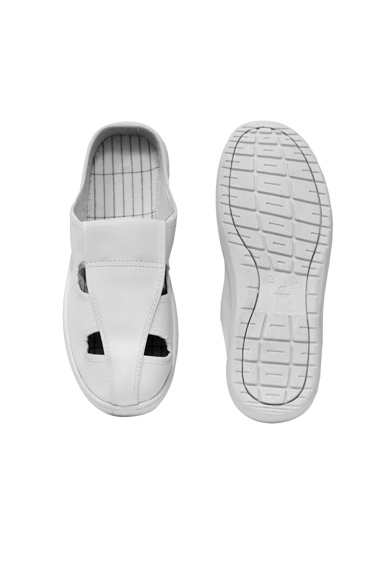 Сабо "Трейсер-Мед" облегченные цвет белый