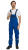 Костюм "Монтана" с полукомбинезоном (василек/т.синий)