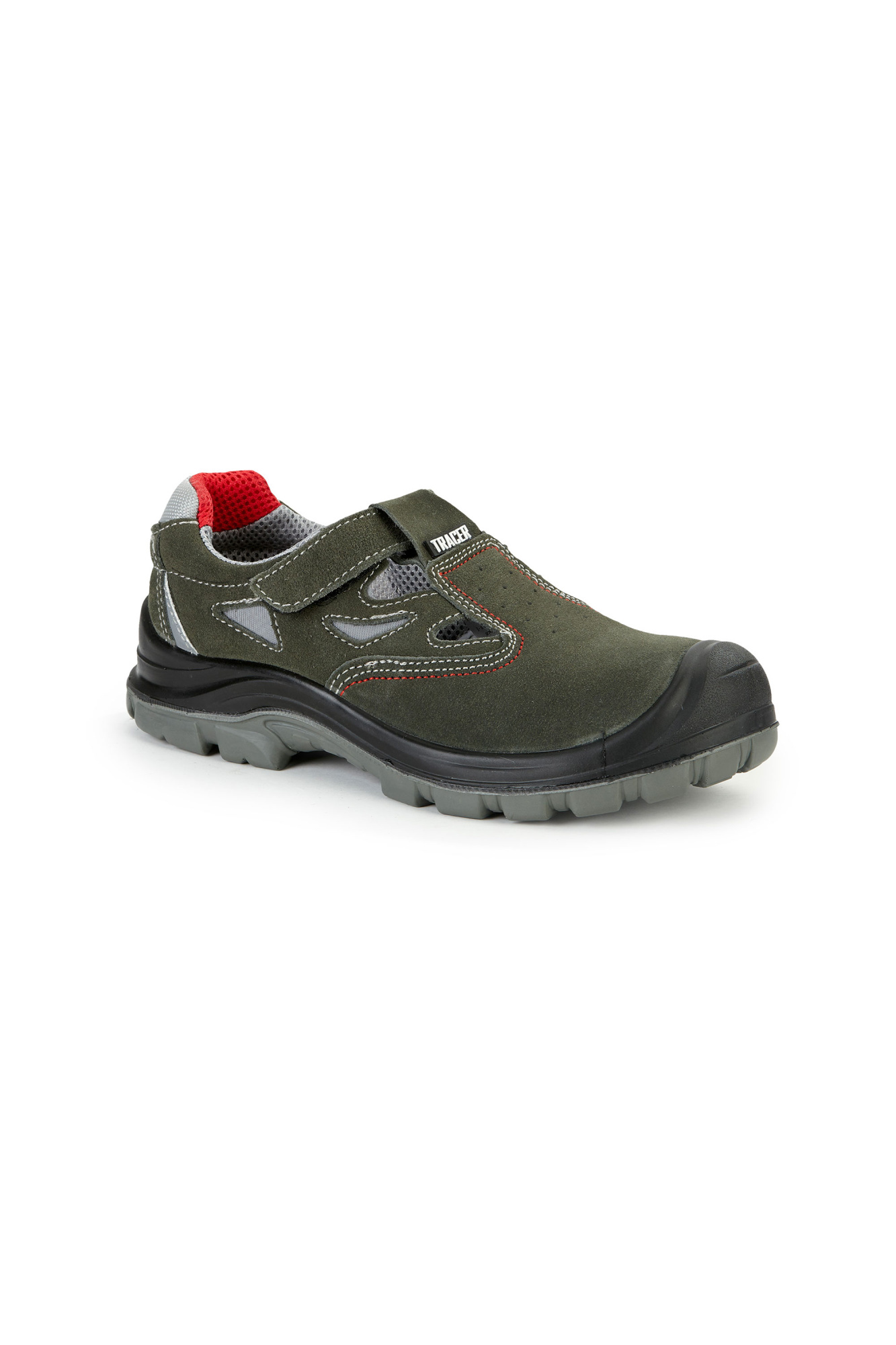 Сандалии рабочие летние/демисезонные "Трейсер-Актив" с КП цвет серый