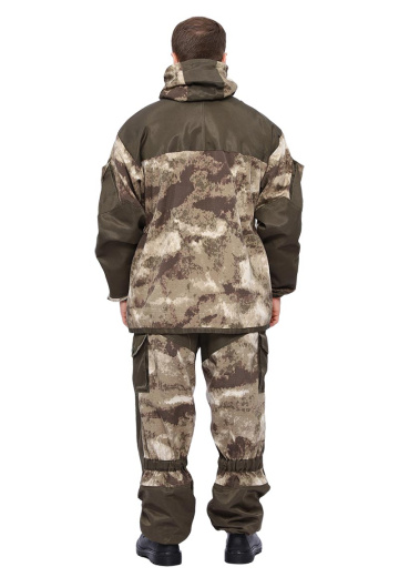 Костюм демисезонный "ГОРКА" куртка/брюки, цвет: кмф "Облака бежевый", ткань: Твил рип-стоп/Грета