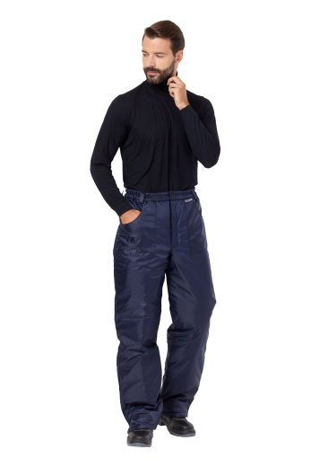 Брюки рабочие мужские зимние "Эребус" цвет темно-синий