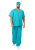 Костюм Хирургический (универсальный) бирюзовый