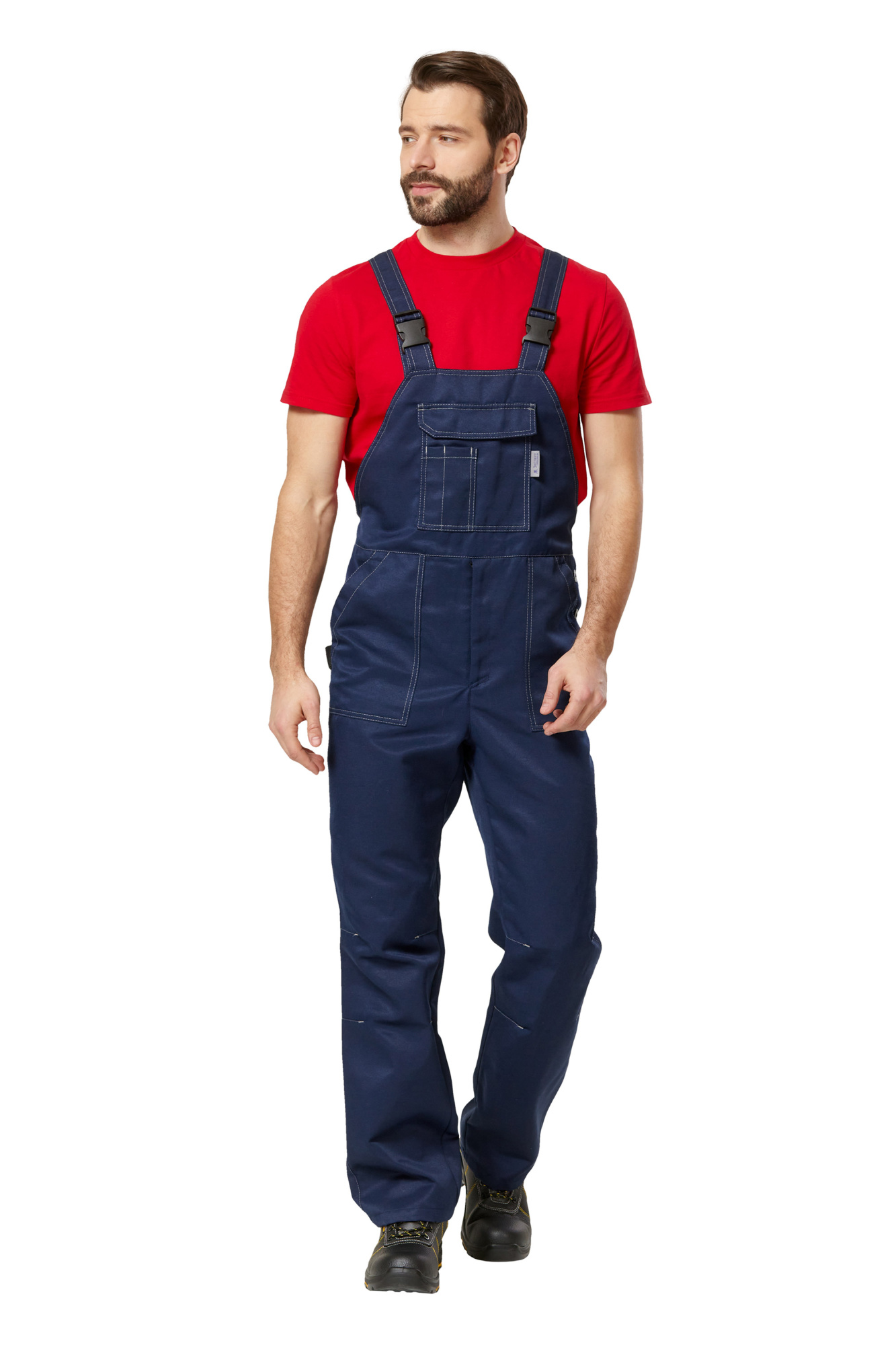 Полукомбинезон рабочий мужской летний "Дрегер" цвет темно-синий