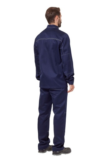Костюм рабочий мужской летний "Акцент 1" цвет темно-синий