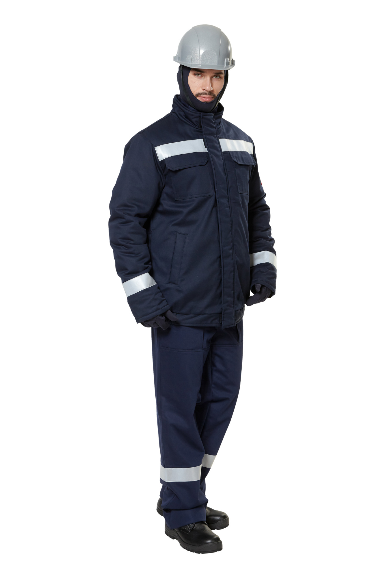 Костюм защитный от электродуги летний/демисезонный "СП09-ДVII" цвет оранжевый/темно-синий