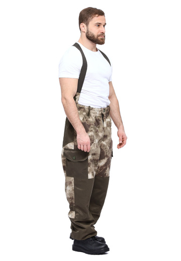 Костюм демисезонный "ГОРКА" куртка/брюки, цвет: кмф "Облака бежевый", ткань: Твил рип-стоп/Грета