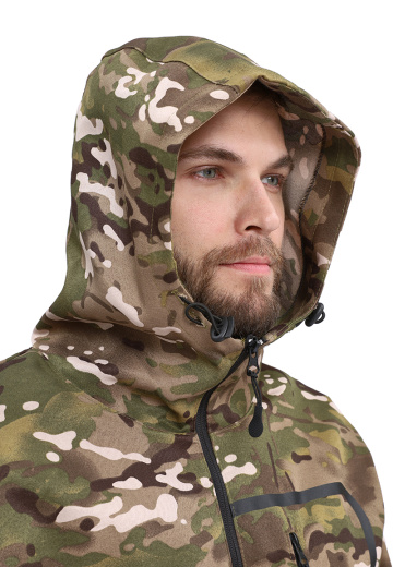 Костюм "ТУРИСТ 1" куртка/брюки цвет: кмф "Мультикам", ткань: Грета