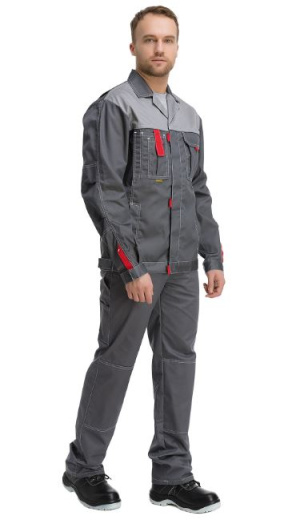 Куртка "Сити-Мастер", т.сер/св.сер