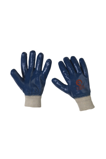 Перчатки рабочие основа из 100% ХБ с нитриловым покрытием