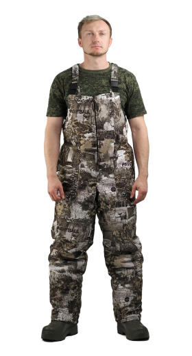 Костюм мужской "Тайга" зимний, куртка/полукомб.,подклад термофольга, тк.мембрана, цв.кмф Paintball