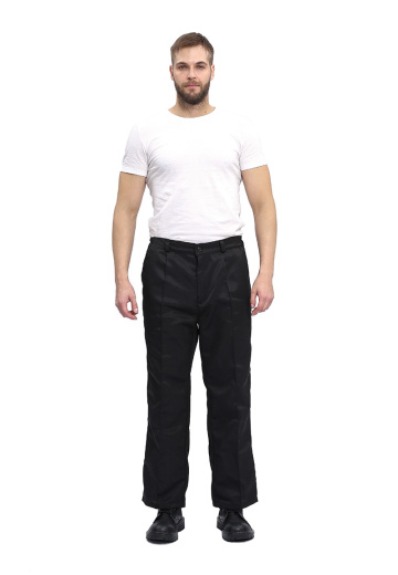 Черный мужской костюм охранника