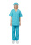Костюм Хирургический (универсальный) бирюзовый