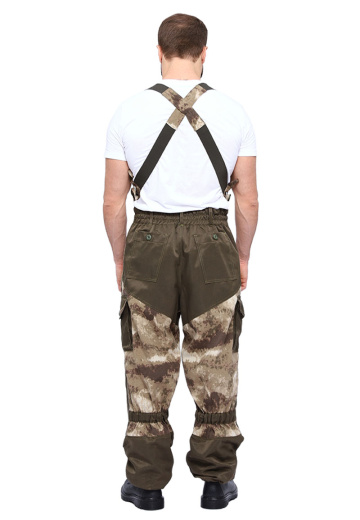 Костюм демисезонный "ГОРКА" куртка/брюки, цвет: кмф "Облака бежевый", ткань: Твил рип-стоп/Грета