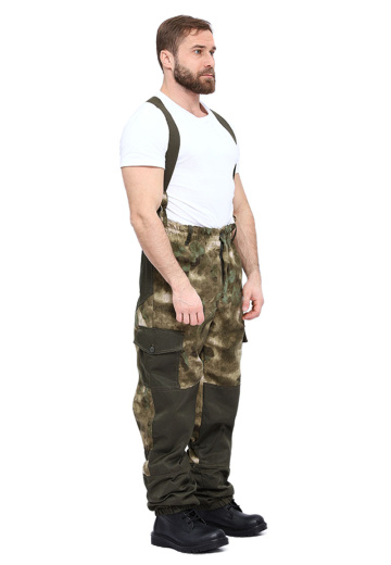 Костюм демисезонный "ГОРКА" куртка/брюки, цвет: кмф "Облака зеленый ", ткань: Твил рип-стоп/Грета