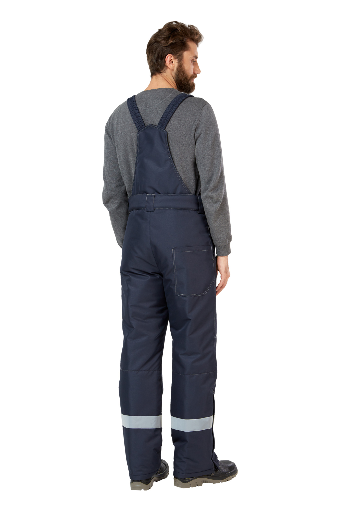 Брюки рабочие мужские зимние "Сунтар" цвет темно-синий
