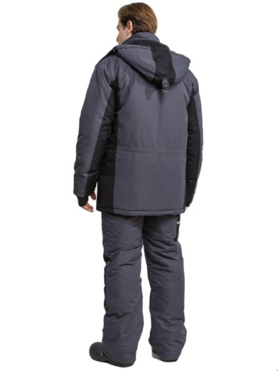 Костюм "ZinDER MEMBRANE" утепленный (т.сер./черн./лайм)