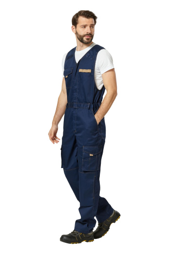 Полукомбинезон рабочий мужской летний "Рольф 2" цвет темно-синий