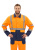 Костюм летний сигнальный Скандин куртка/полукомб. оранжевый/т.синий