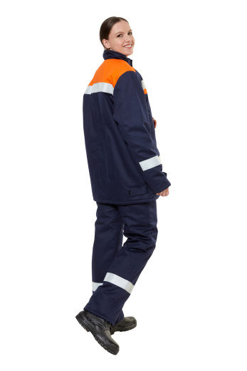 Костюм зимний женский рабочий защитный от электродуги СП08-З/V-2