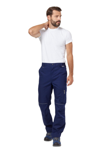 Брюки рабочие мужские летние "Shelby" цвет темно-синий