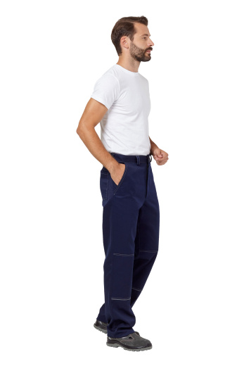 Костюм рабочий мужской летний "Акцент 1" цвет темно-синий