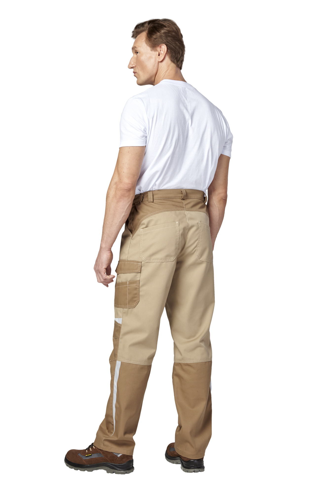 Костюм рабочий мужской летний "Финикс" цвет бежевый/темно-бежевый