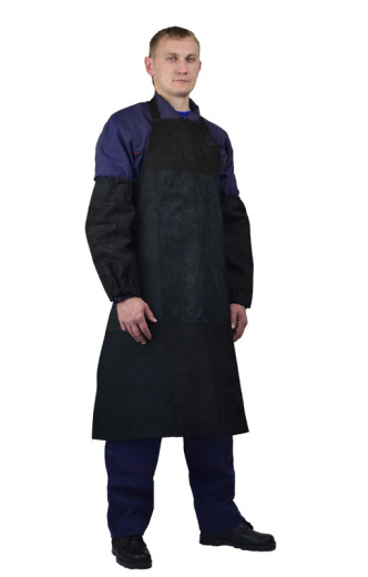 Фартук спилковый