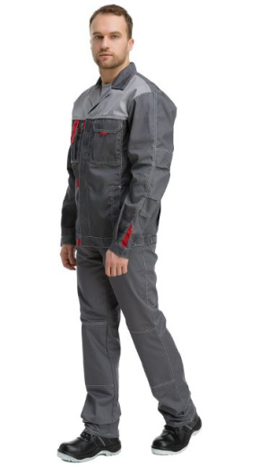 Куртка "Сити-Мастер", т.сер/св.сер