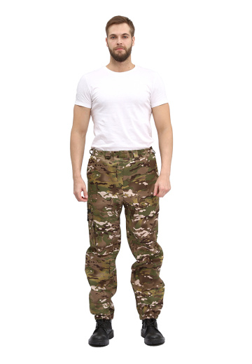 Костюм "ТУРИСТ 1" куртка/брюки цвет: кмф "Мультикам", ткань: Грета