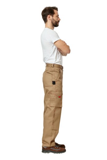Брюки рабочие мужские летние "Рольф 1" цвет бежевый