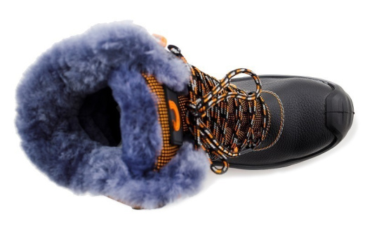 Ботинки с высоким берцем "PERFECT PROTECTION" PRB10N-CKW ПУ-Нитрил с ПП, нат.мех