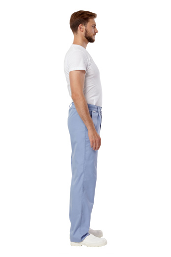 Брюки мужские "Крокус" цвет голубой
