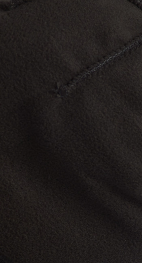 Шапка на флисе трикотажная черная класс 12