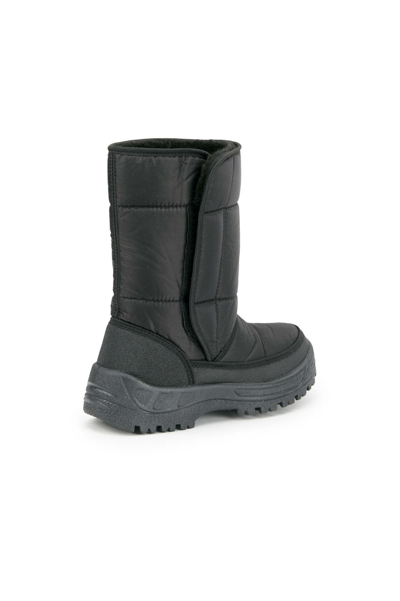 Сапоги зимние/демисезонные дутые утепленные цвет черный