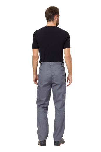 Костюм мужской летний рабочий  "Памир" цвет серый/черный/красный